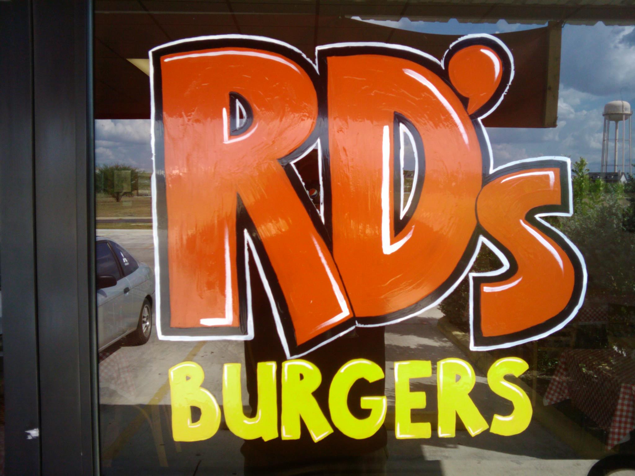 Entrance to R D's Burgers in Cibolo